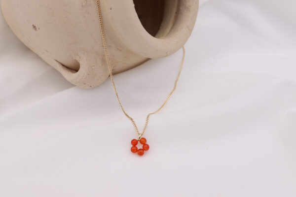 Collar Bloom Naranja