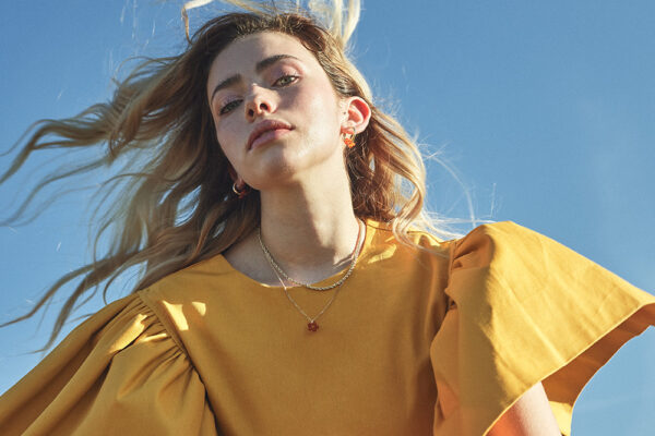 Collar Bloom Naranja