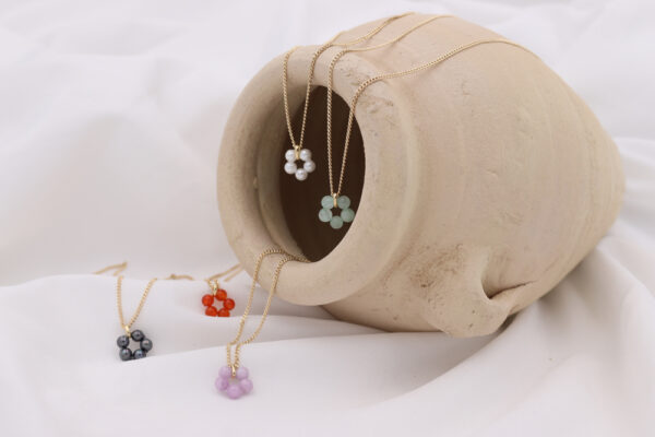 Collar Bloom Naranja