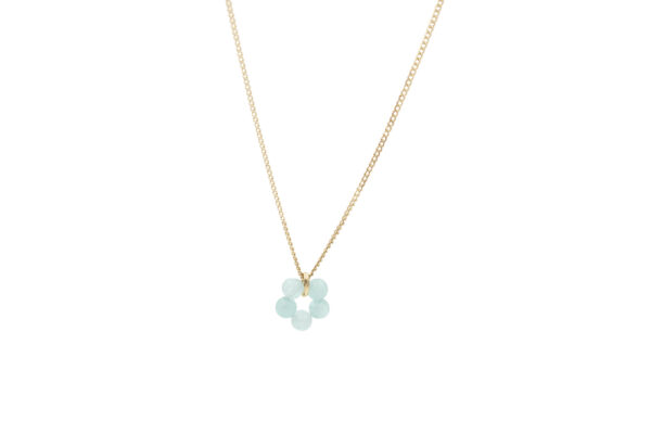 Collar Bloom Verde Pastel