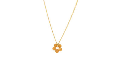 Bloom-N-Orange Bloom Necklace Orange