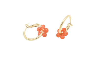 Bloom Ohrringe Orange