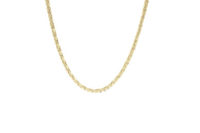 Hearts Necklace Gold