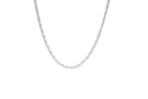 Collar Hearts Plata