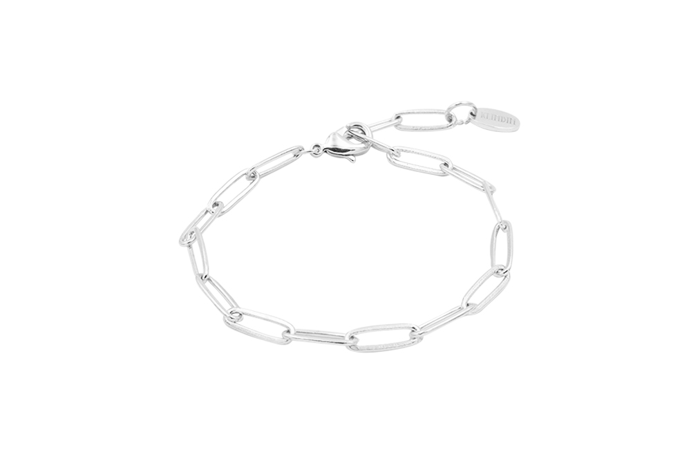 Link Big Bracelet Silver - Klimbim Barcelona