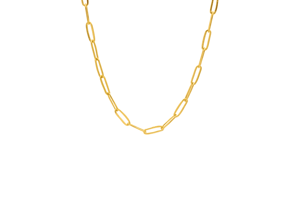 Link Big Necklace Gold