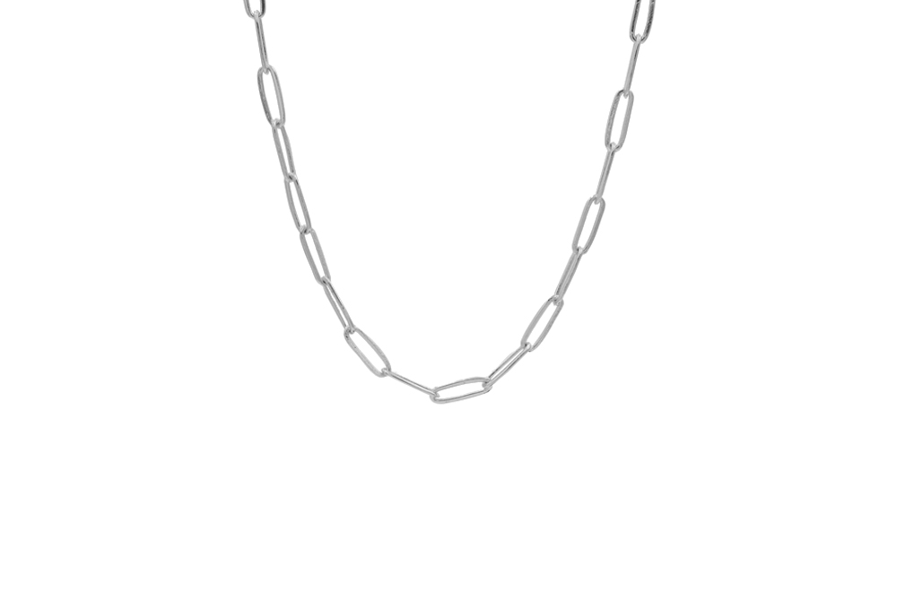 Link Big Necklace Silver