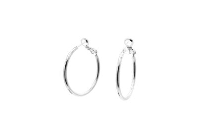 Sleek Hoop EA Medium Silver