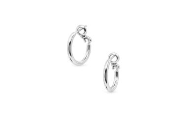 Sleek-Small-EA-Silver Sleek Small Earrings Silver
