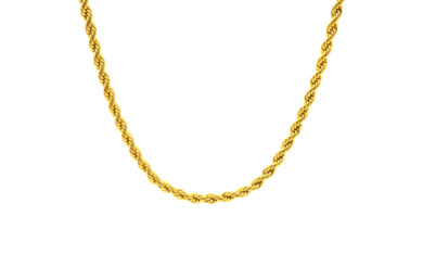 Twister Necklace Gold