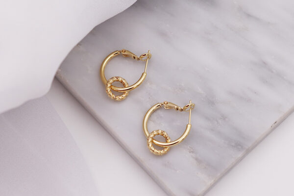 Crown Ohrringe Gold