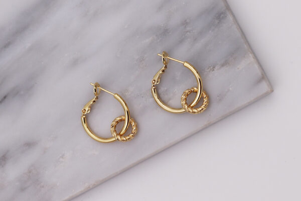 Crown Ohrringe Gold