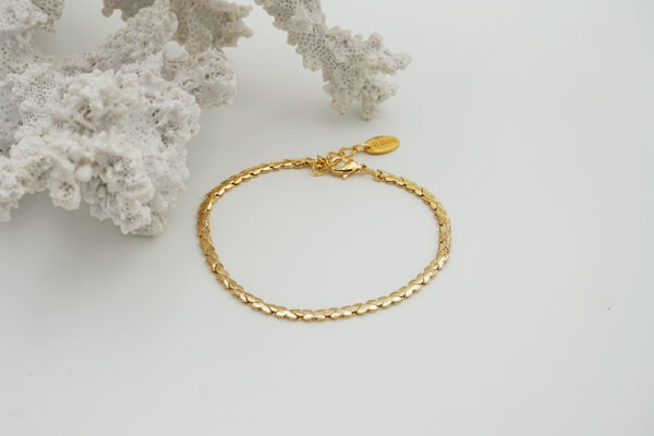 Hearts Armband Silber
