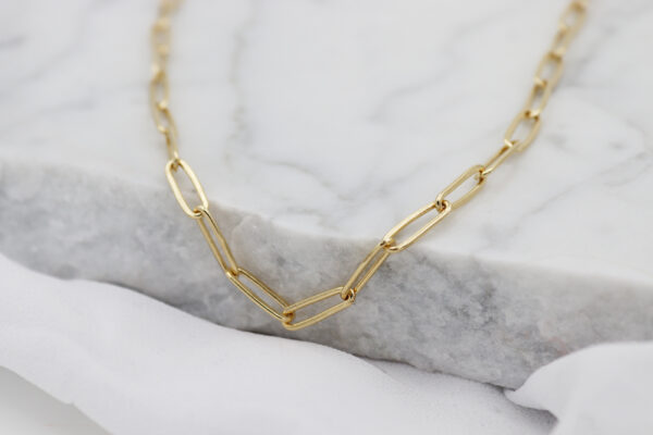 Link Big Necklace Silver