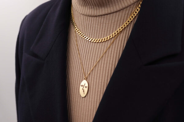 Kiss Kette Gold