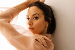sleek small earring model