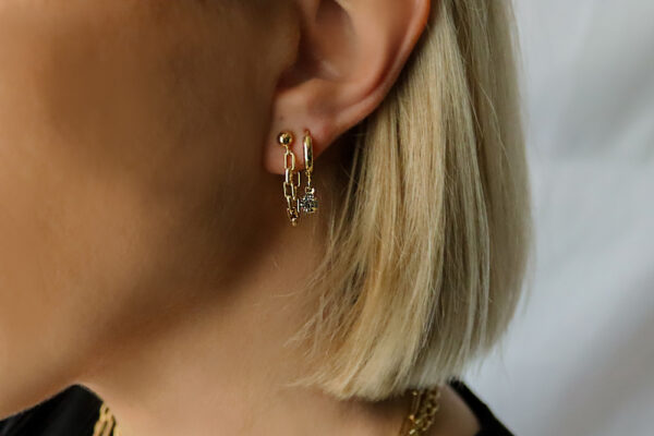 Pendientes Tina Plata