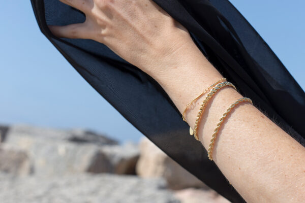 Pulsera Twister Oro