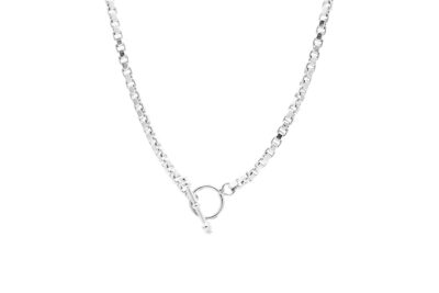 Lock Necklace Silver