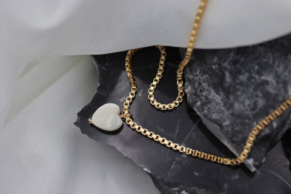 Herz Kette Gold