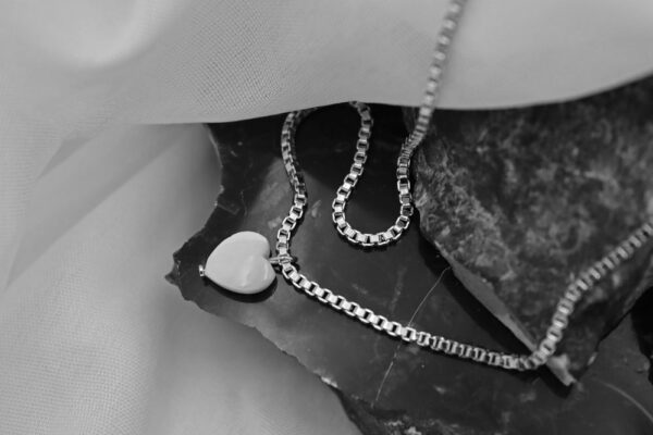 Herz Kette Silber