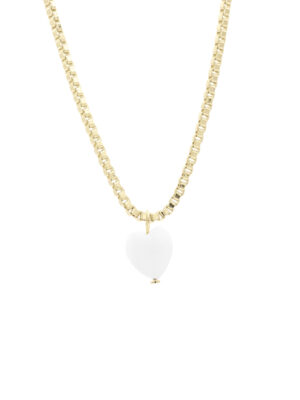 Herz Necklace Gold