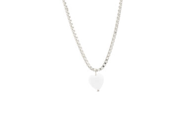 Herz Kette Silber