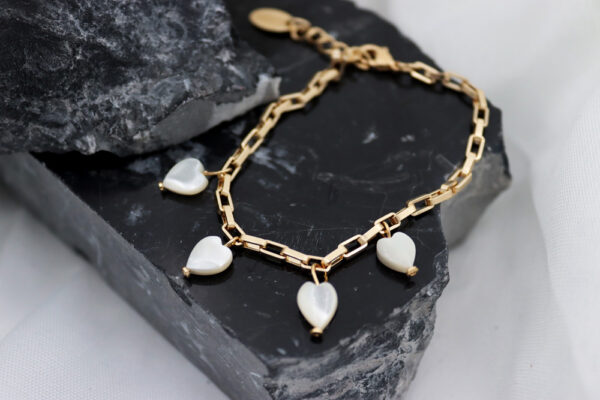Herz Armband Gold