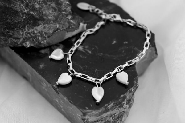 Herz Armband Silber