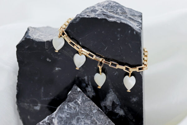 Herz Armband Gold