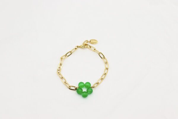 Bloom Big Armband Grün