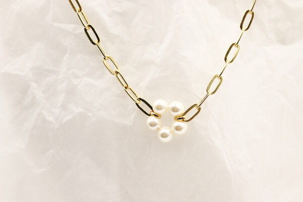 Collar Bloom Big Blanco
