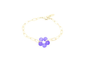 Bloom Big Armband Lila
