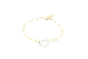 Bloom Big Armband Weiss