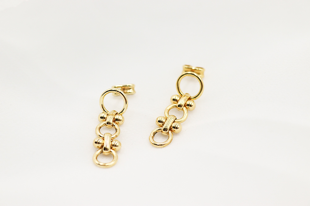 Meraki Earrings Gold - Klimbim Barcelona