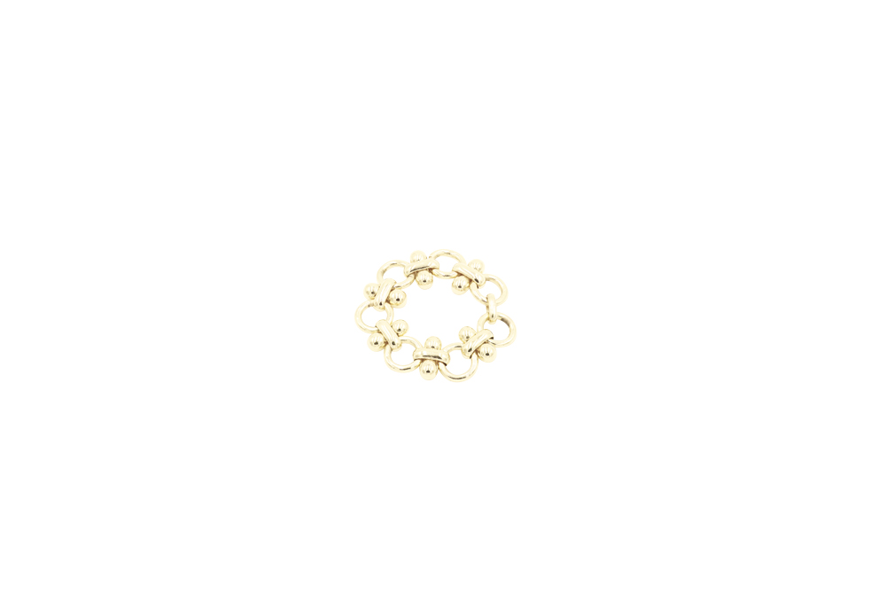 Meraki Chain Ring Gold