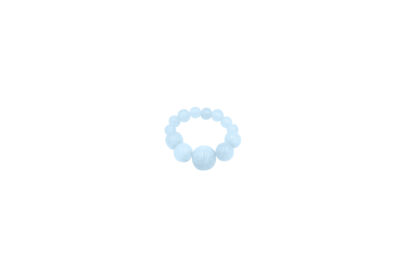 Milkyway Ring sky blue aquamarine beads