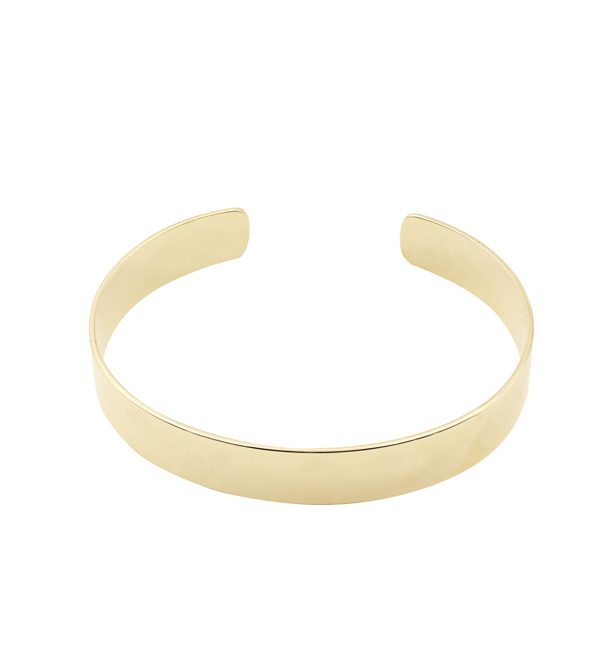 Smooth Bracelet Gold Bangle