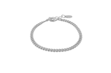 Curb-BR-Silver Curb Bracelet Silver