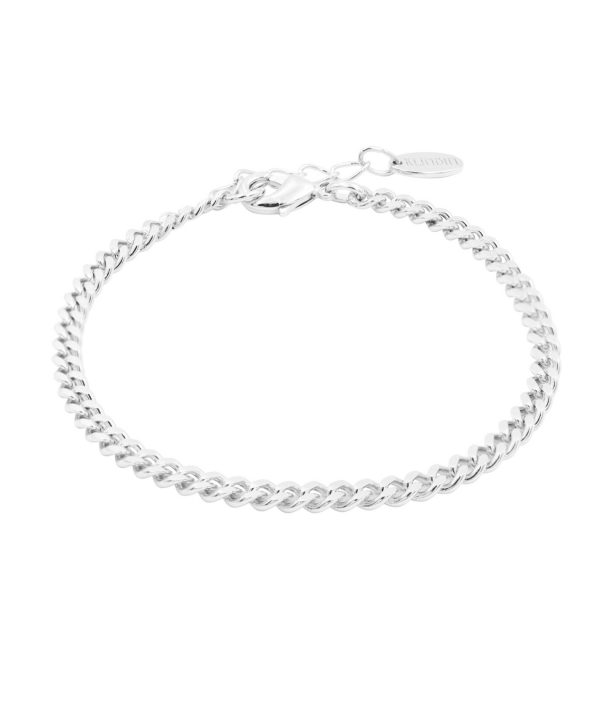 Curb Bracelet Silver
