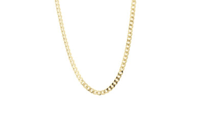 Curb Necklace Gold