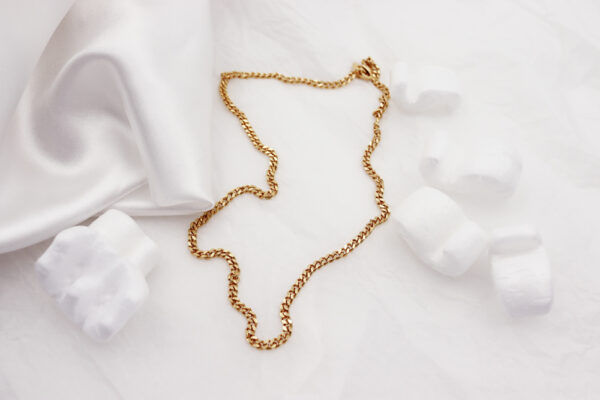 Curb Necklace Silver