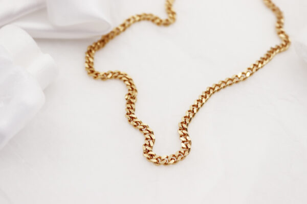 Curb Necklace Silver