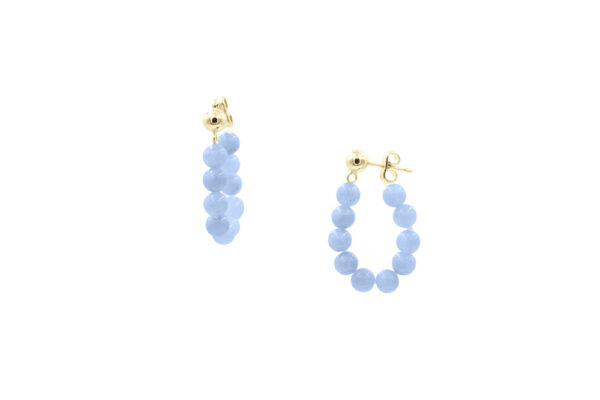 Pendientes Turn Azul Celeste