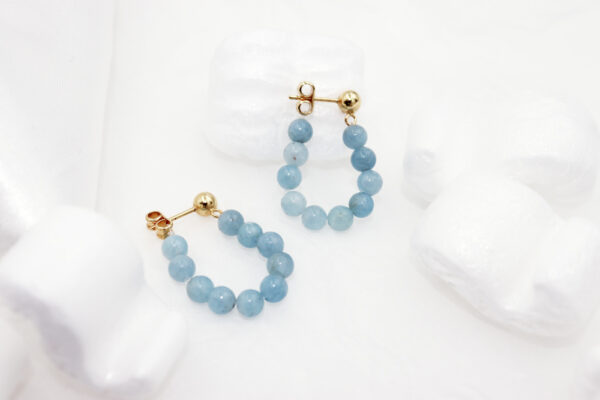 Pendientes Turn Azul Celeste