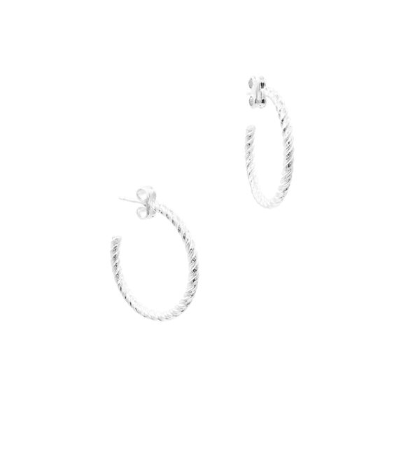Twirl Earring Silver