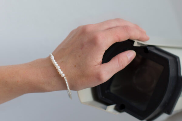 Gul Armband Silber