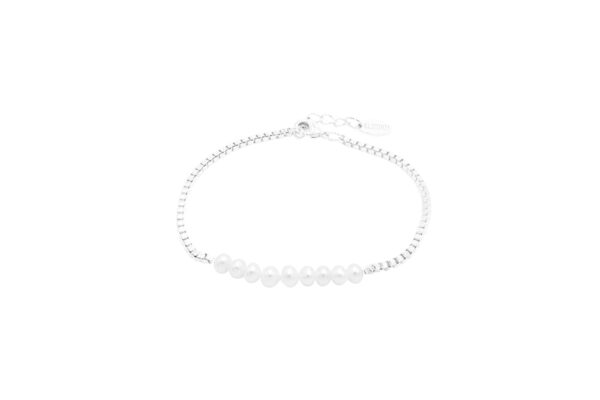 Gul Armband Silber