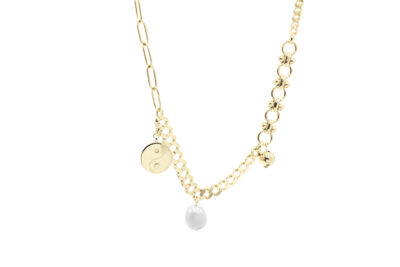 Meng Charms Necklace Gold