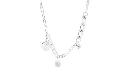 Meng Charms Necklace Silver